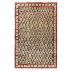Alfombra Persa Qom Vintage - Tamaño: 17' X 11'1