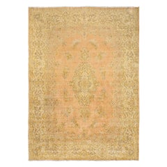 Vintage Kerman Persian Lavar Rug - Size: 13'9 X 9'7