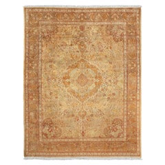 Vintage Persian Tabriz Rug - Size: 12'8 X 10'