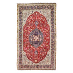 Vintage Persian Tabriz Rug - Size: 16'10 X 9'9