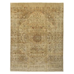 Vintage Persian Tabriz Rug - Size: 13' X 9'8