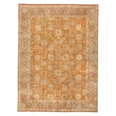 Vintage Persian Tabriz Javan Rug - Size: 14'11 X 11'