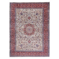Alfombra Persa Tabriz Vintage - Tamaño: 11'4 X 8'4