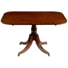 Regency Mahogany Breakfast Table 12
