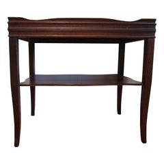 Vintage Rectangular Mahogany Coffee or Tea Table