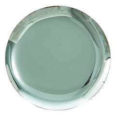 Concave Mint Green Mirror by Homa