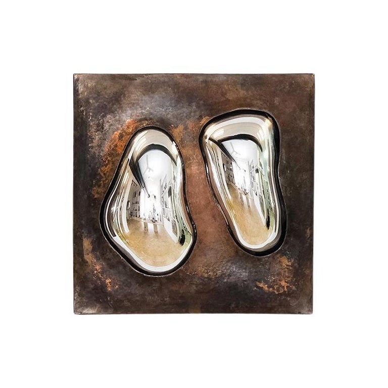 Specchio Drop of Silver on Copper II di Homa