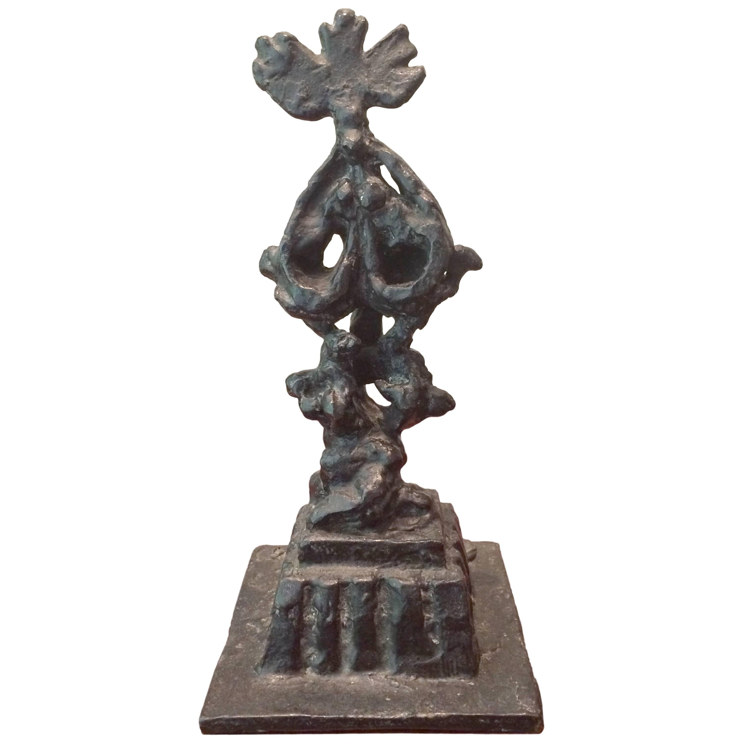 Jacques Lipchitz, First Study for Peace on Earth, Bronze, Signed and Stamped