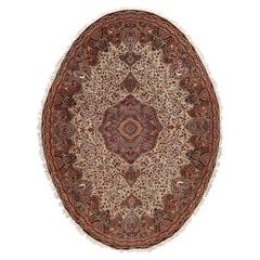 Tapis persan Tabriz Nami vintage - Taille : 13'3x 9'9