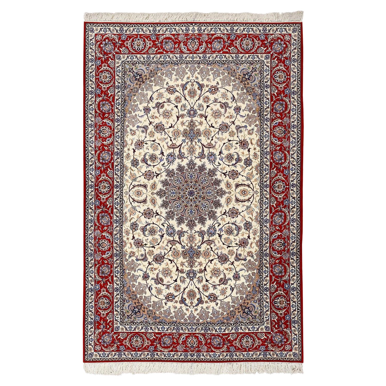 Tappeto New Persian Isfahan in kork e seta - Dimensioni: 6'10 X 10'8