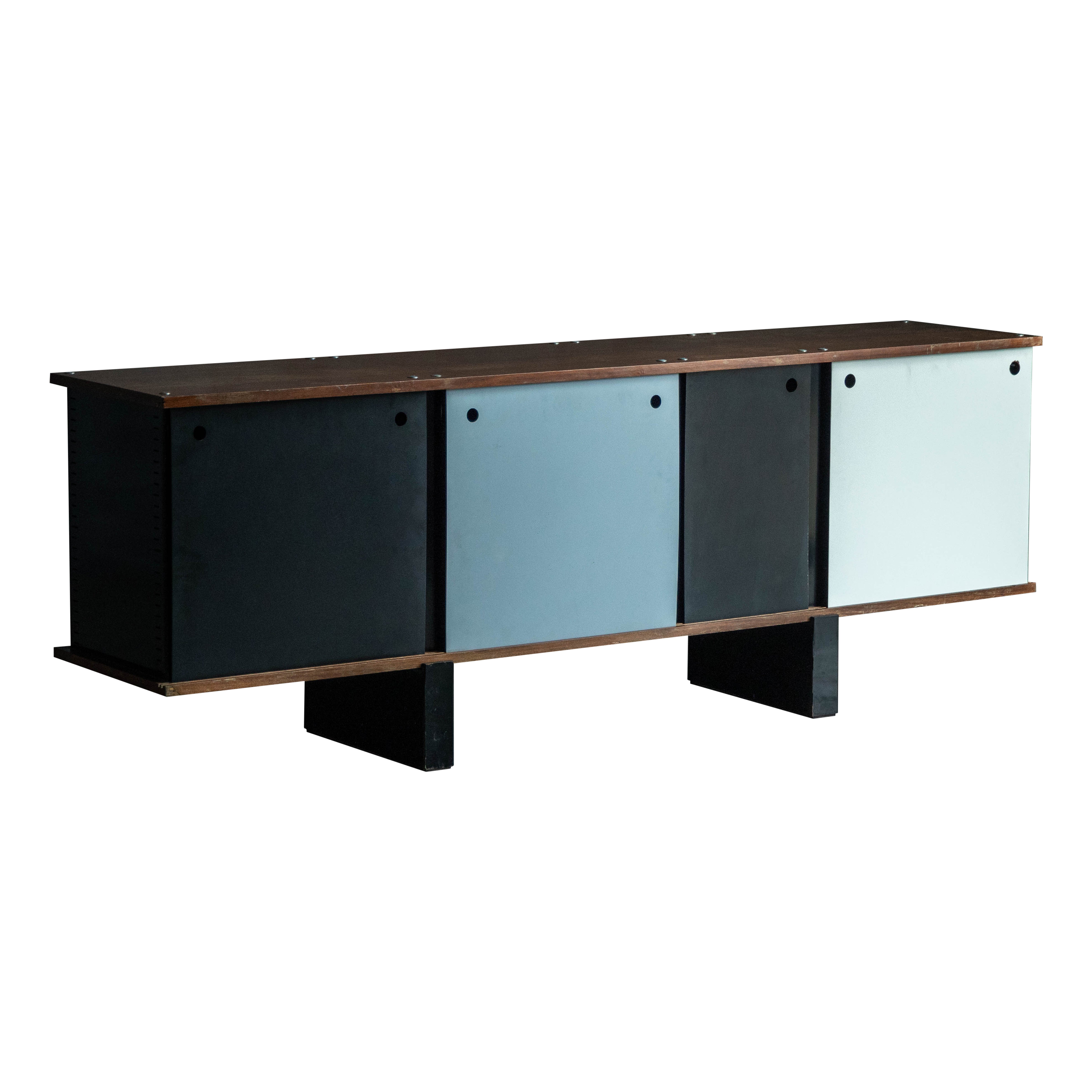 'Bloc' Sideboard by Charlotte Perriand for Cité Cansado, France, 1950s For Sale