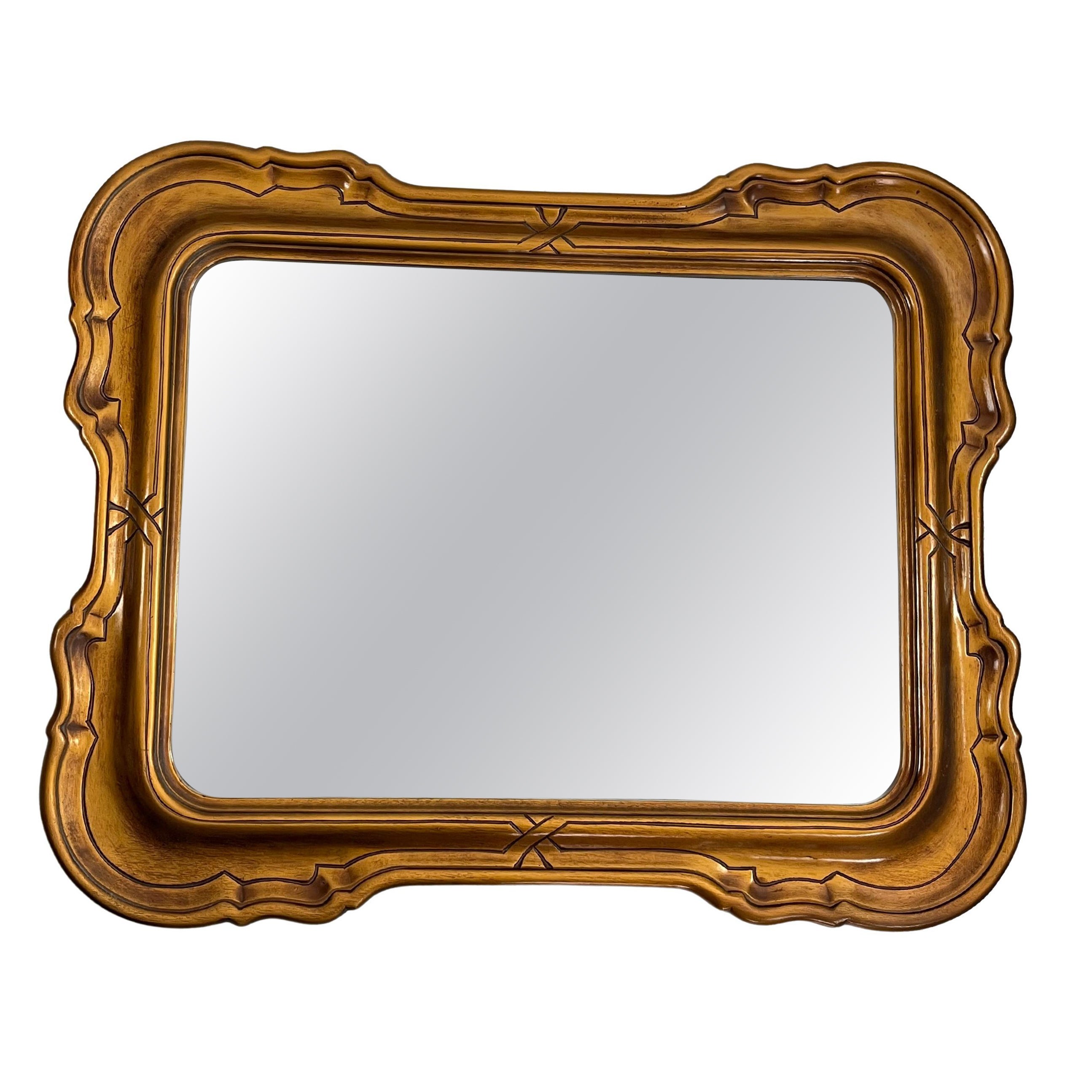 Mid-Century French Wall Mirror, 1960s