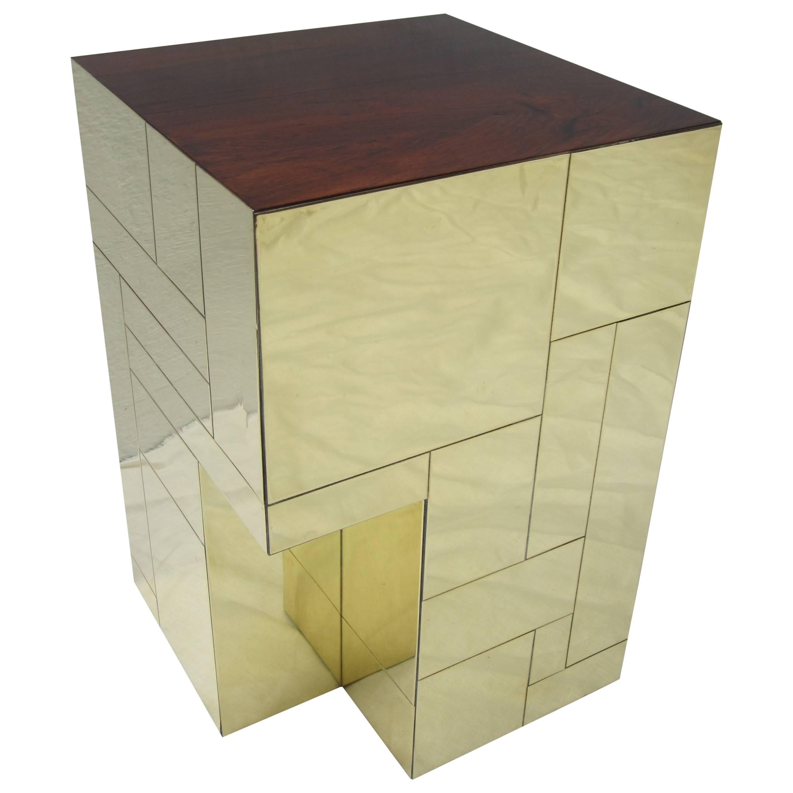 Table d'appoint Cityscape Paul Evans en vente