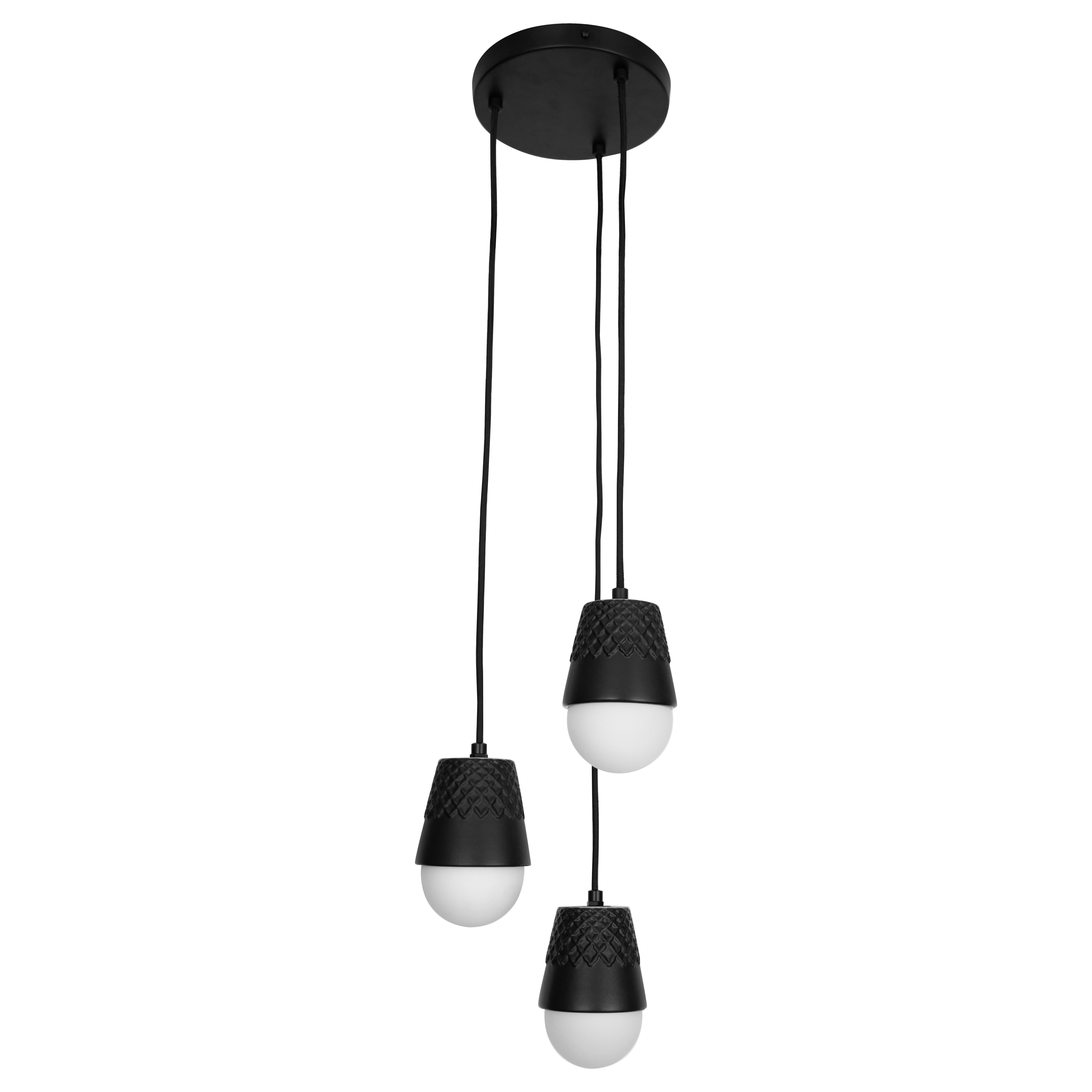 Lampada a sospensione Macrame 01 di Saadia Design