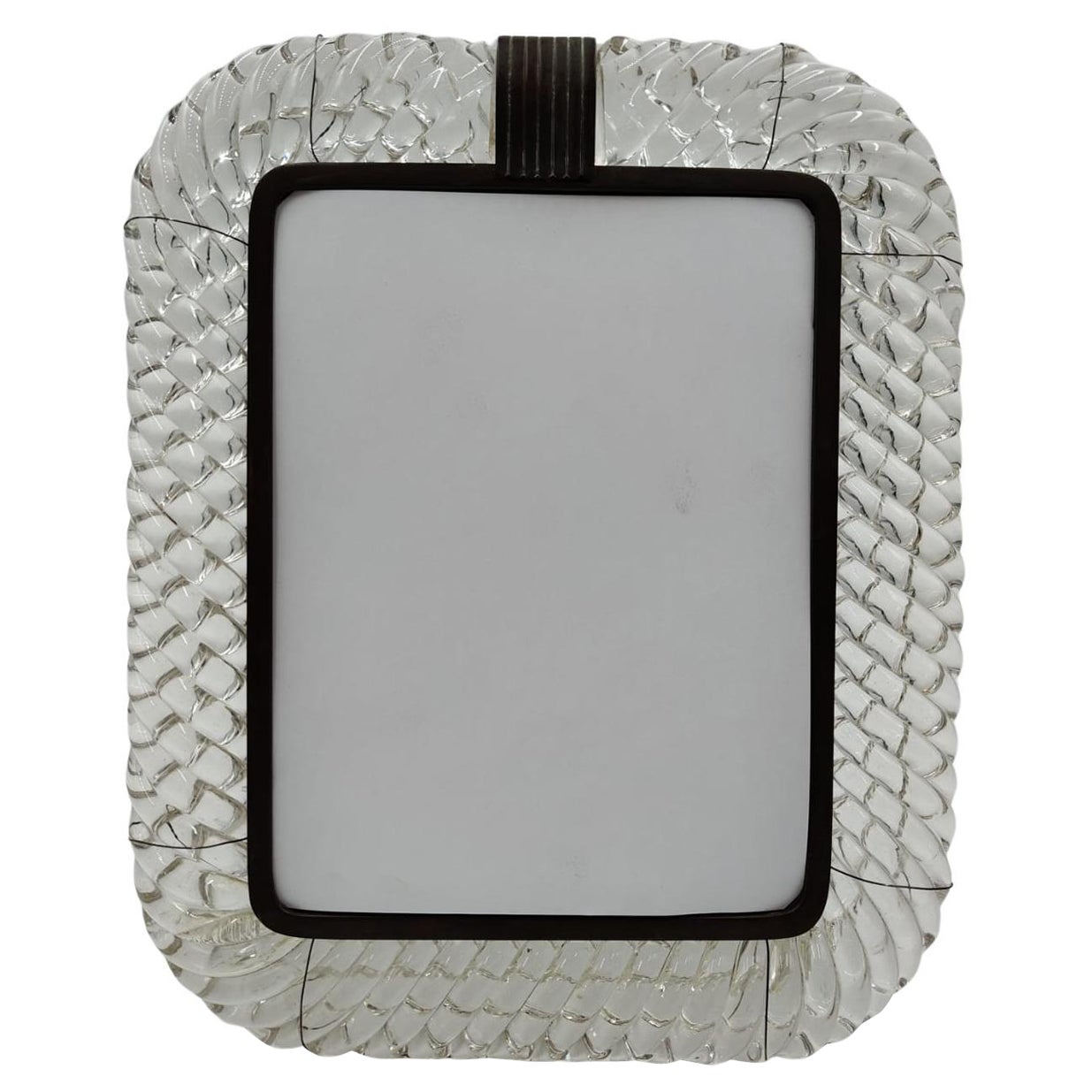 Murano glass mirror, 1950s/60s, Italy