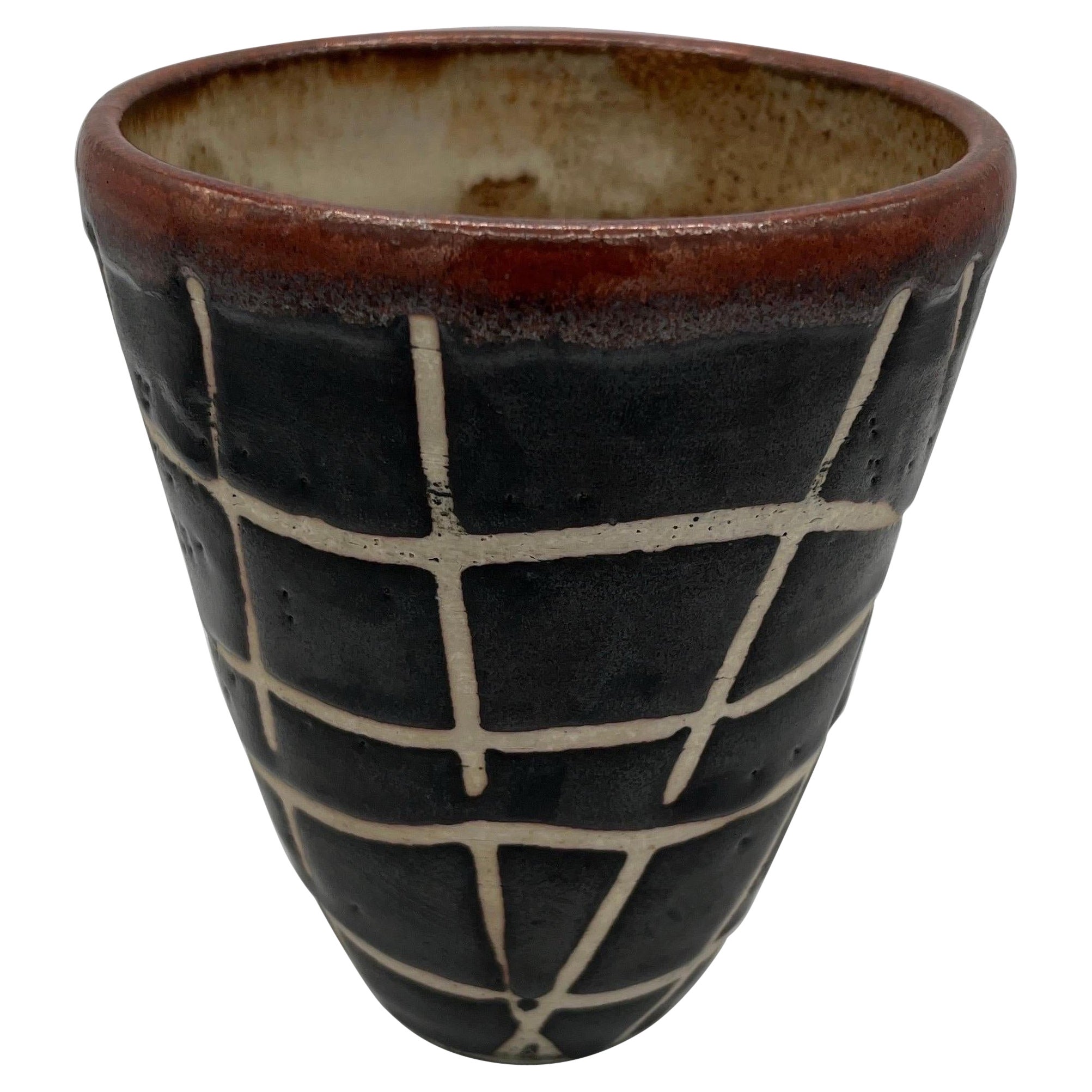 Poterie céramique moderniste Jerome Ackerman en vente