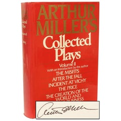Collectional Plays di Arthur Miller. Volume II - 1981 - PRIMA EDIZIONE FIRMATA