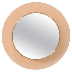 Max Ingrand Fontana Arte Model '1699' Circular Wall Mirror, Italy, circa 1963
