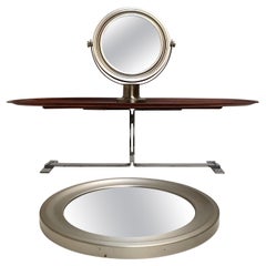 Set aus Tisch und Wandspiegel „Narciso“ Sergio Mazza für Artemide, Italien 1969