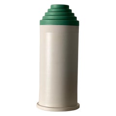 Ettore Sottsass "Scalino Gradino" Vase for Bitossi, 1958, Signed, 1980s prod.