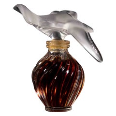 Bouteille de parfum L'Air du Temps de Lalique pour Nina Ricci, Italie 1951