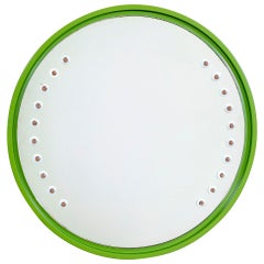20e siècle, Gino Sarfatti Miroir mural à éclairage mod. 51B pour Arteluce