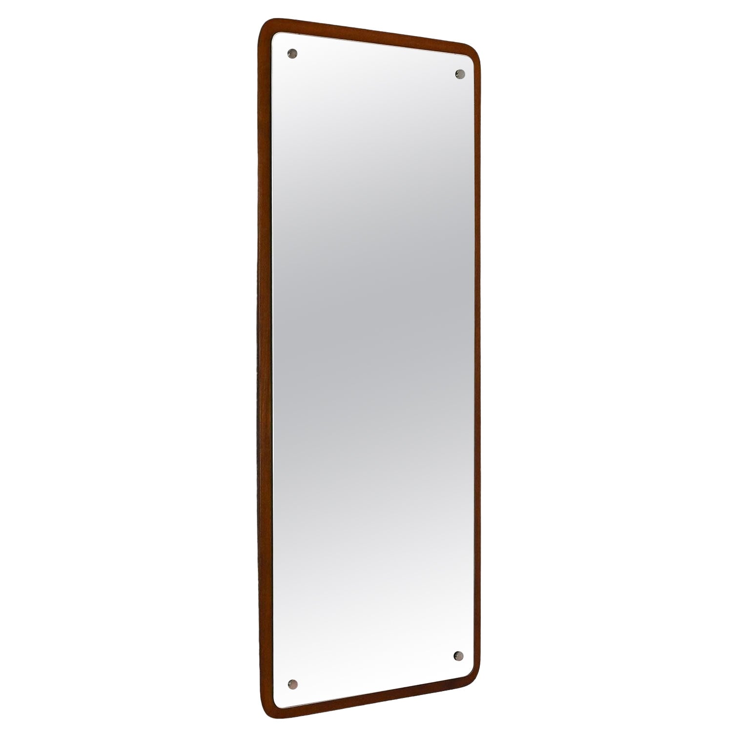 Miroir vintage avec cadre en bois