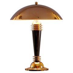 Art Deco Brass Table/ Desk Lamp, Re Edition