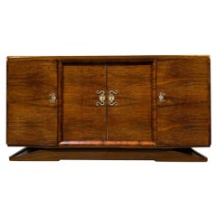 Art Déco sideboard  around 1940  walnut  surface refurbished