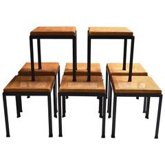 Set of Eight Stools by Danny Ho Fong