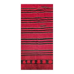 Chemin de table Kilim vintage turc tissé à la main