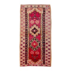 Midcentury Moroccan Taznakht Runner 2'1 x 4'7
