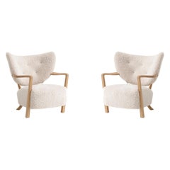 Pair of Wulff ATD2 in Sheepskin, Moonlight & Oak for & Tradition
