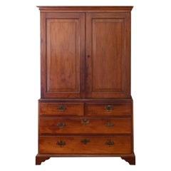 19th Century Georgian Style Wardrobe, Portugal