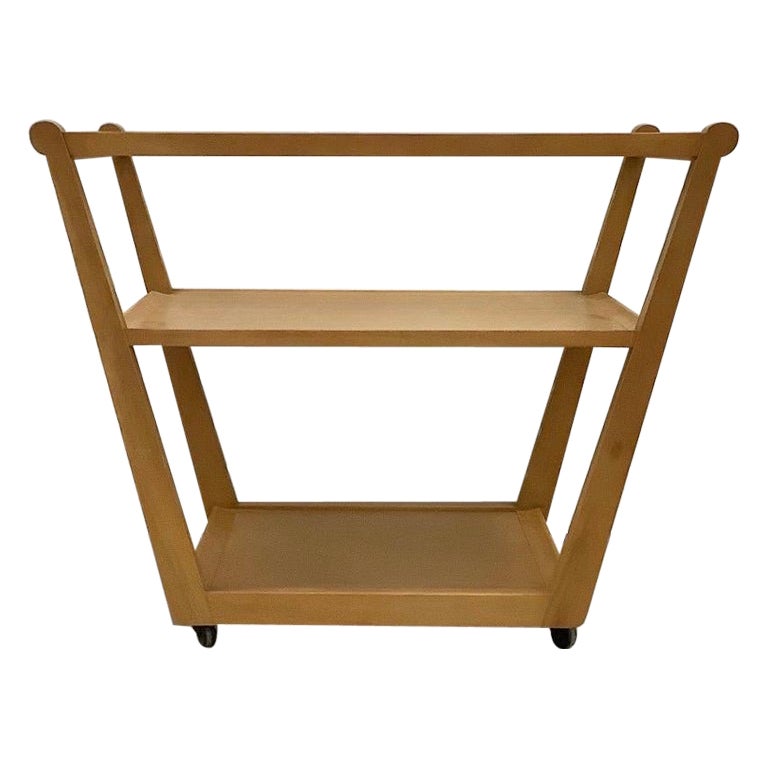 Carrito de bar moderno de mediados de siglo por Edward Wormley para Dunbar