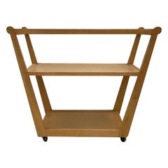 Carrito de bar moderno de mediados de siglo por Edward Wormley para Dunbar