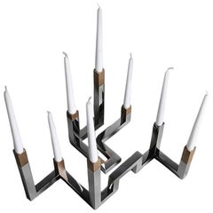Set of Tetra CL, Large and Tetra CS, Small Candle Holder