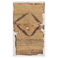 Tapis turc vintage à motifs géométriques beige et Brown  Rug & Kilim