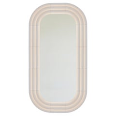Contemporary Ceramic Mirror 'Elo 3' by Pani Jurek, 150-80 White