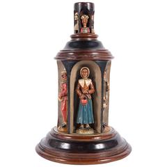 Very Unusual Probably Swiss Folk Art, Table Piece or Game