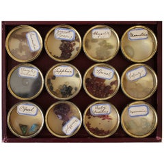 Early 20th Century Travelling Jewellers Precious Stone Samples, T.G.Woods