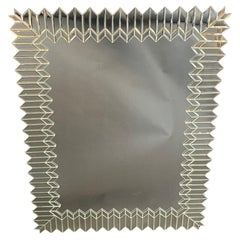 Wonderful Bunny Williams Razor Edge Modern Beveled Venetian Rectangular Mirror