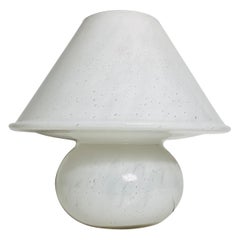 Große Pilz-Tischlampe aus Glas von Limburg, Deutschland, 1970er Jahre