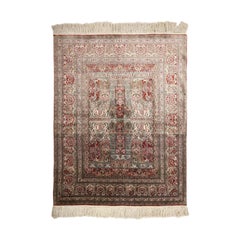 New China Rug in Silk - Size:4'0x3'2