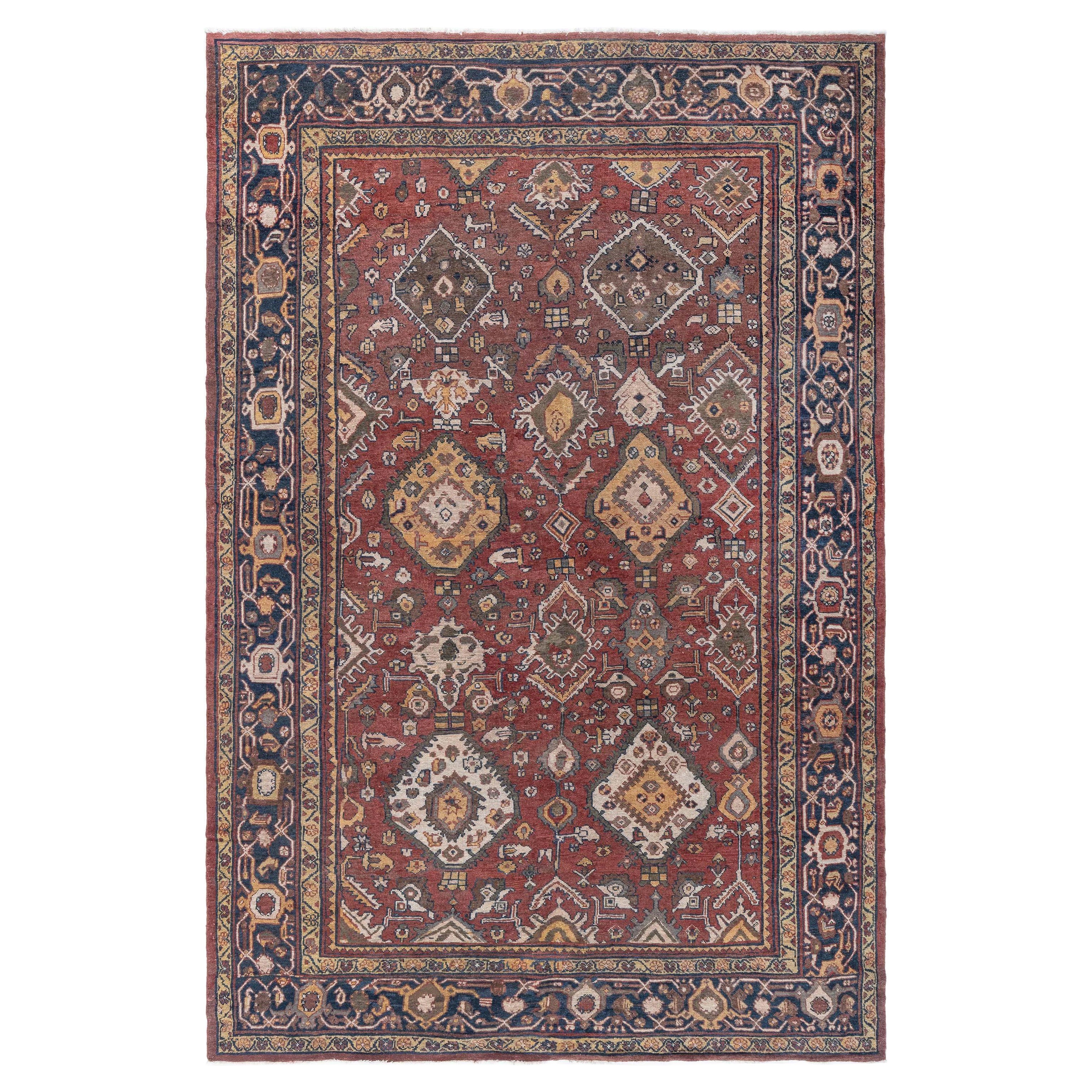 Doris Leslie Blau Antique Persian Sultanabad Rug