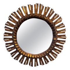 Vintage Italian Sunburst Mirror