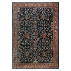 Tapis persan Sultanabad de Doris Leslie Blau du 19ème siècle