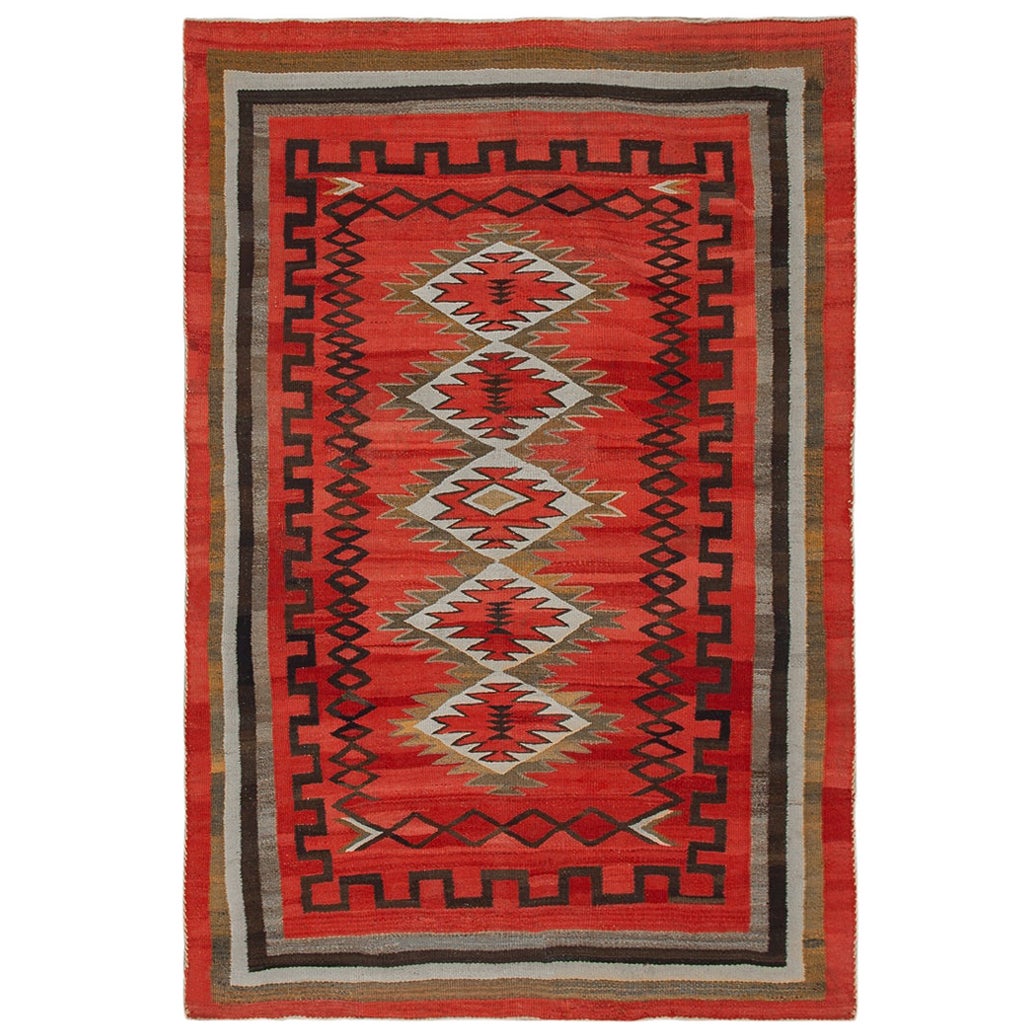 Navajo Rug 4' 5"X6' 4"