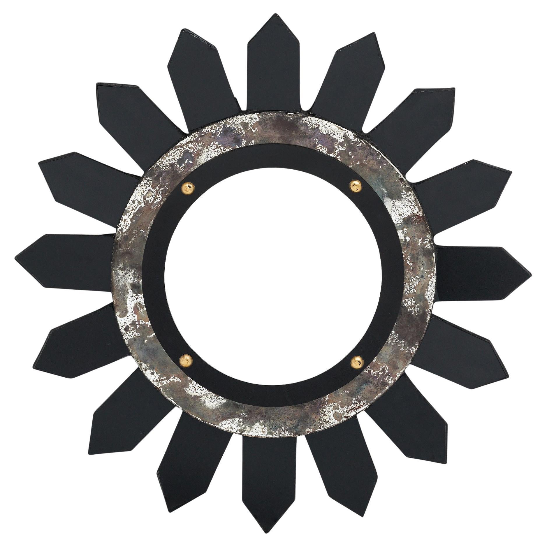 Espejo modernista Sunburst