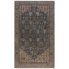 Antique Doris Leslie Blau Early 20th Century Persian Bakhtiari Rug